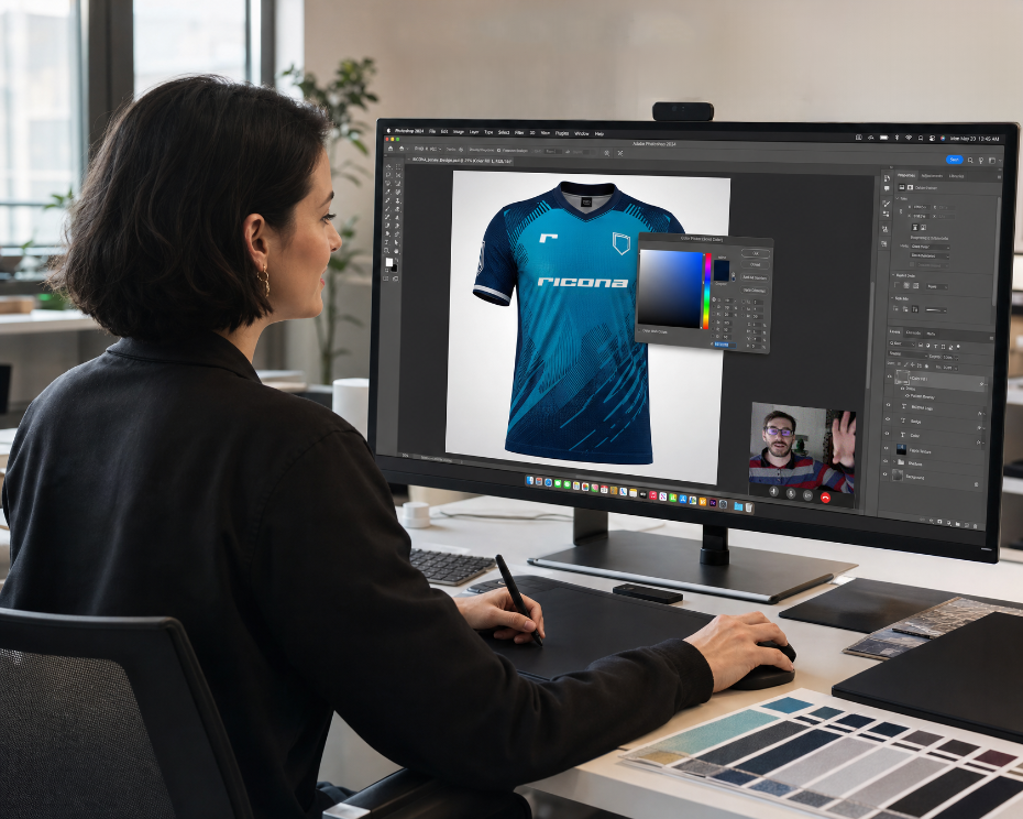 Request free custom football kit design